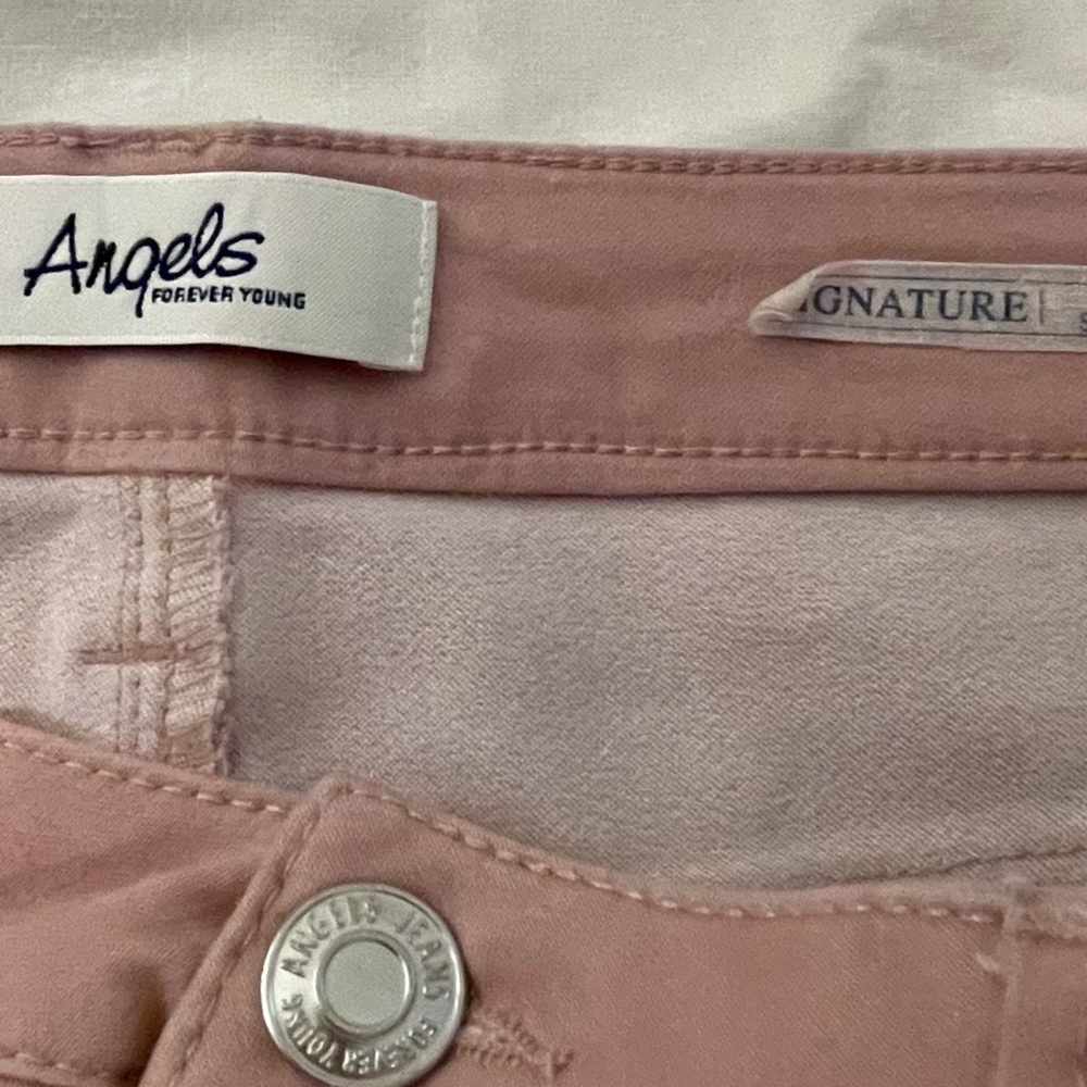 Angels Women's Tan Capris - Picture 4 of 5